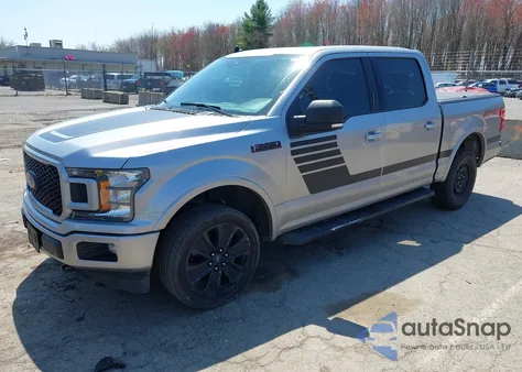 2020 Ford F-150 Xlt из США, поврежденный, VIN 1FTEW1EP4LFA70859